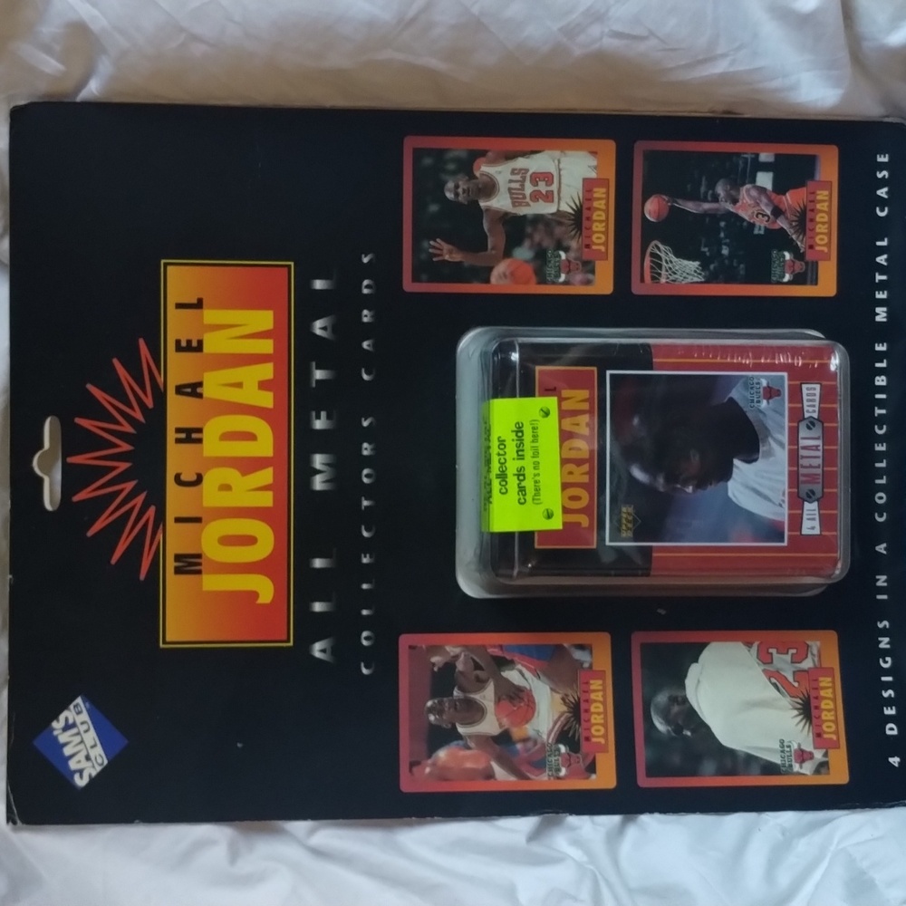Sam's club Michael Jordan all metal collectors cards